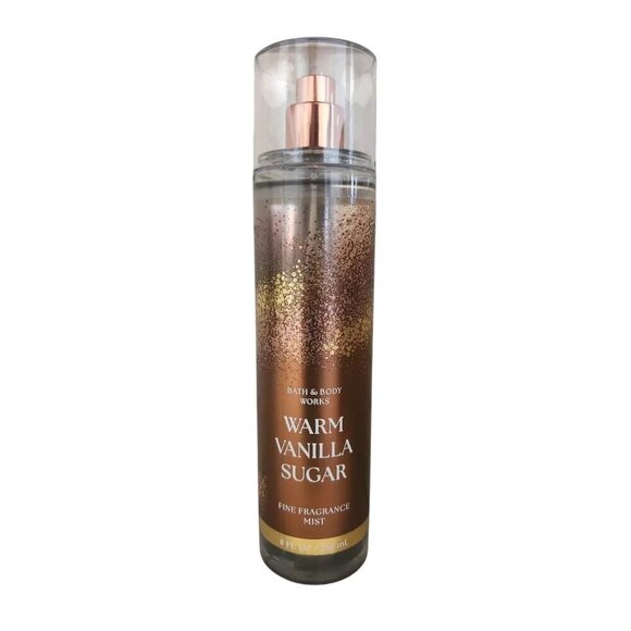 Bath & Body Works Warm Vanilla Sugar Fine Fragrance Body Mist Spray NEW - Picture 2 of 2